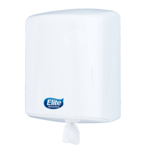 Dispensador Toalla Elite Rollo Center Pull Blanco
