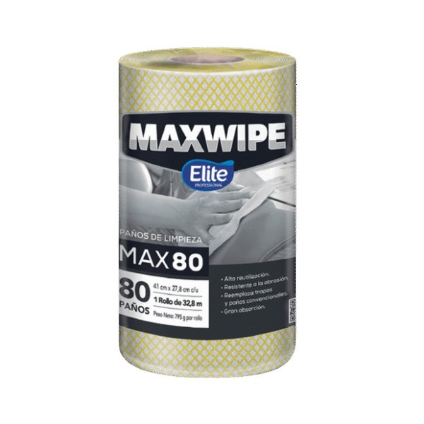 Paño de Limpieza MAX80 (Amarillo)