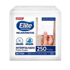 Papel Higiénico Elite Professional Excellence DH Interfoliado Blanco 250 hojas