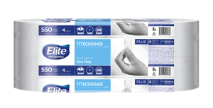 Papel Higiénico Elite Professional Plus UH Blanco 550 mts