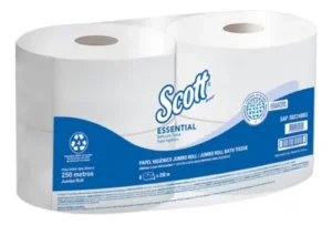 Papel Higiénico Industrial Jumbo Una Hoja 400 mts