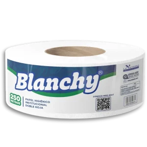 Papel Higiénico Institucional Doble Hoja 250 mts