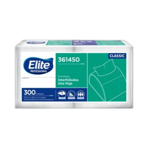 Servilleta Elite Professional Classic UH Interfoliada Blanca 300 und