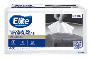 Servilleta Elite Professional Excellence DH Interfoliada Extra Blanca 400 und