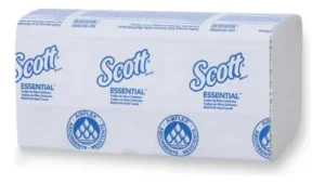 Toalla Manos Scott Essential Z Blanca 1 Hoja Paq x 150