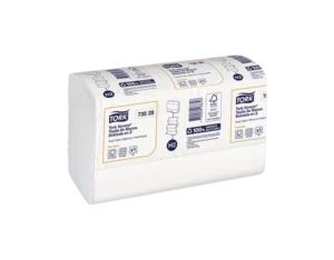 Toalla de Manos Doblada en Z Blanca Hoja Triple 150 hojas
